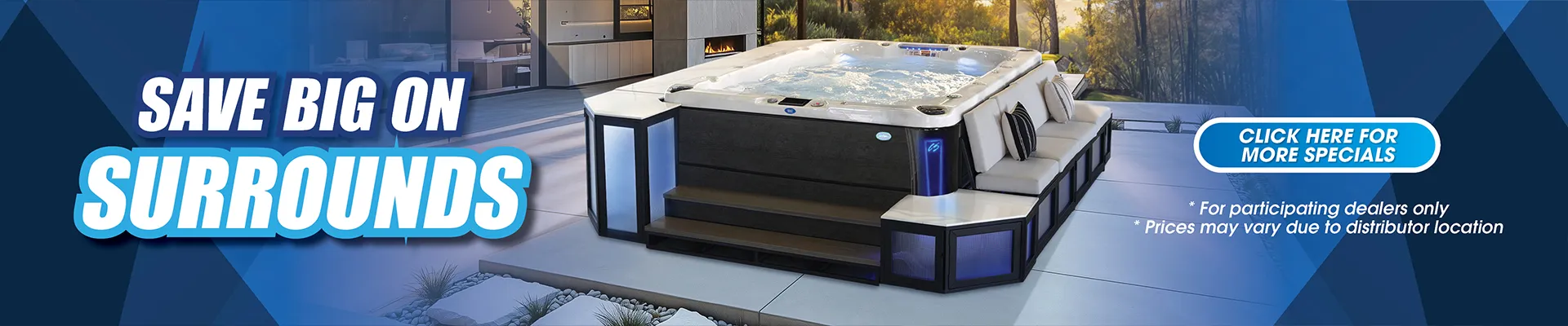Calspas hot tub being used in a family setting - Tracy