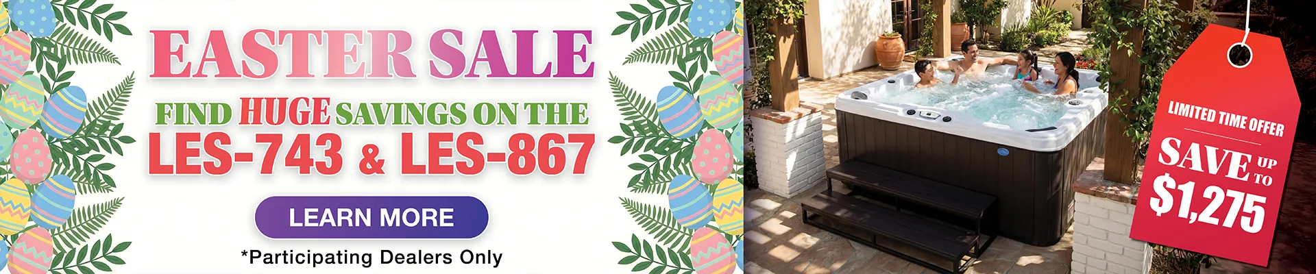 Calspas hot tub being used in a family setting - Tracy