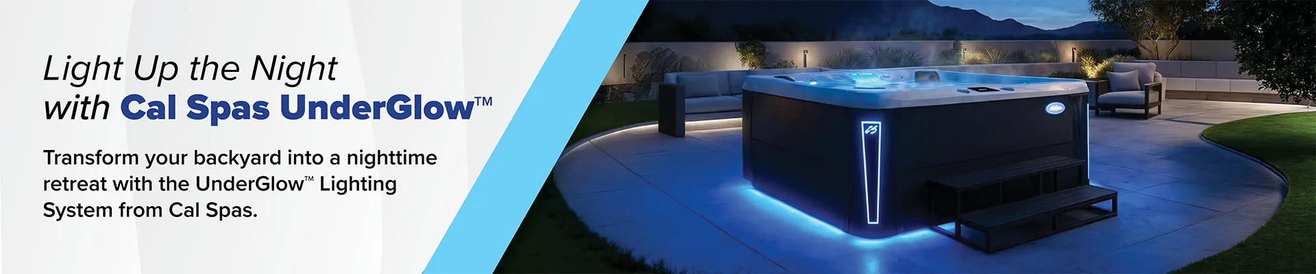 Calspas hot tub being used in a family setting - Tracy